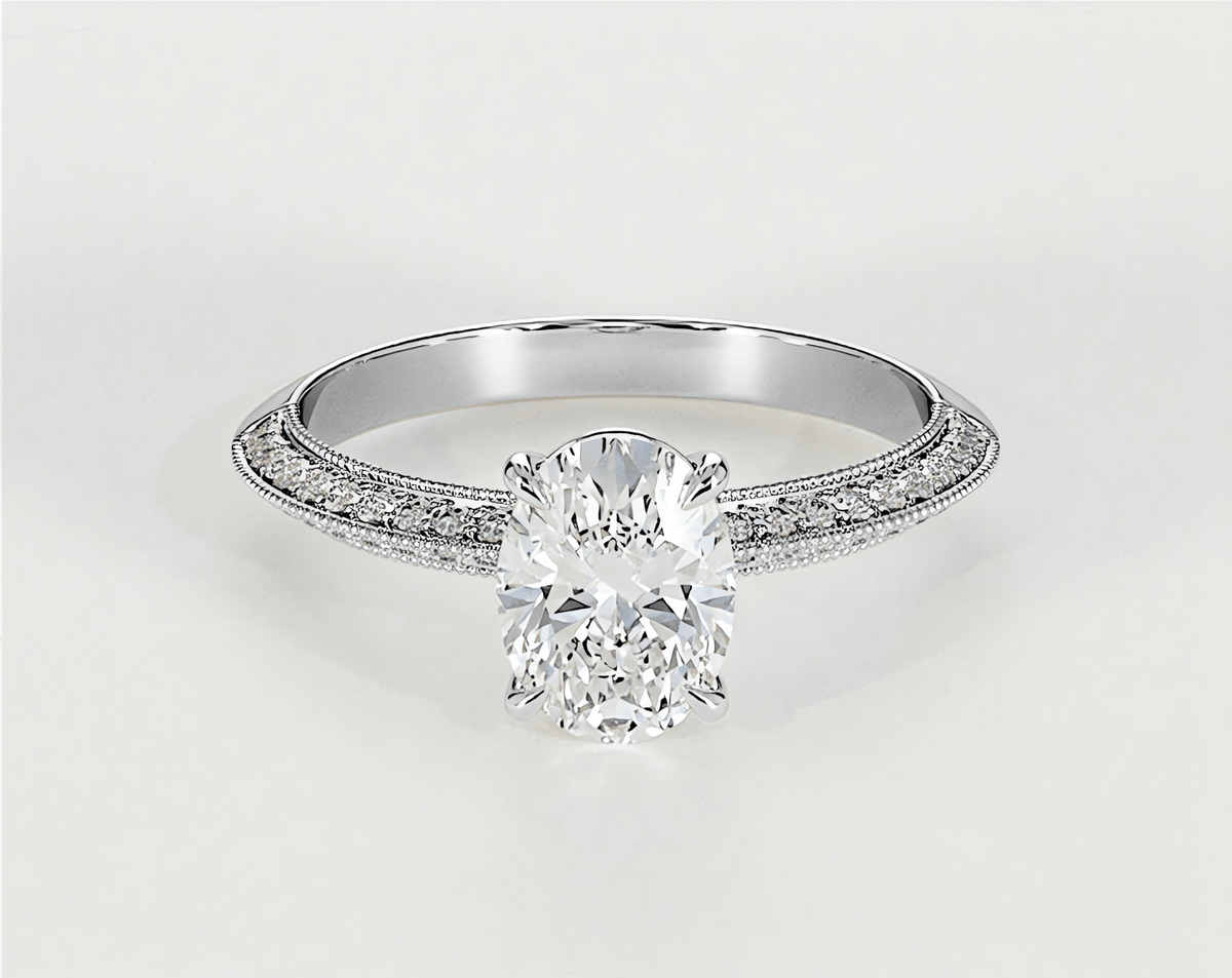 Fiona - Oval - Engagement Rings - Ramzi & Co.®