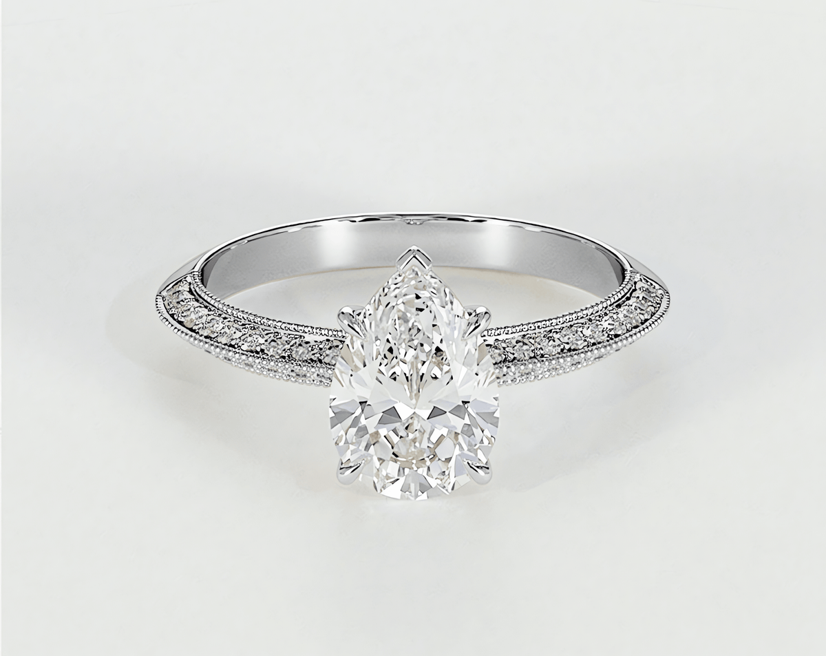 Fiona - Pear - Engagement Rings - Ramzi & Co.®