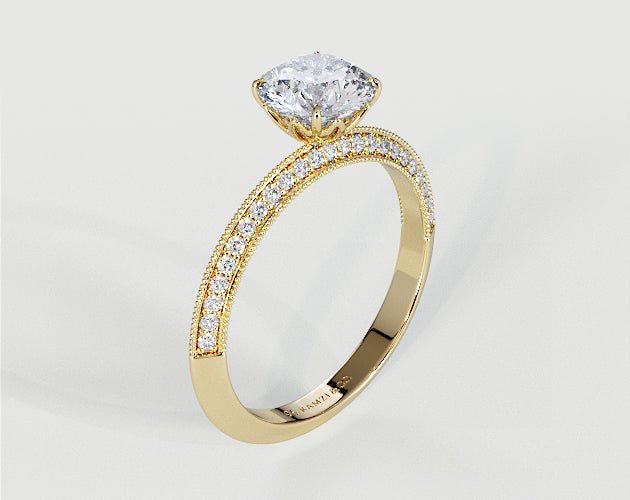 Fiona - Radiant - Engagement Rings - Ramzi & Co.®