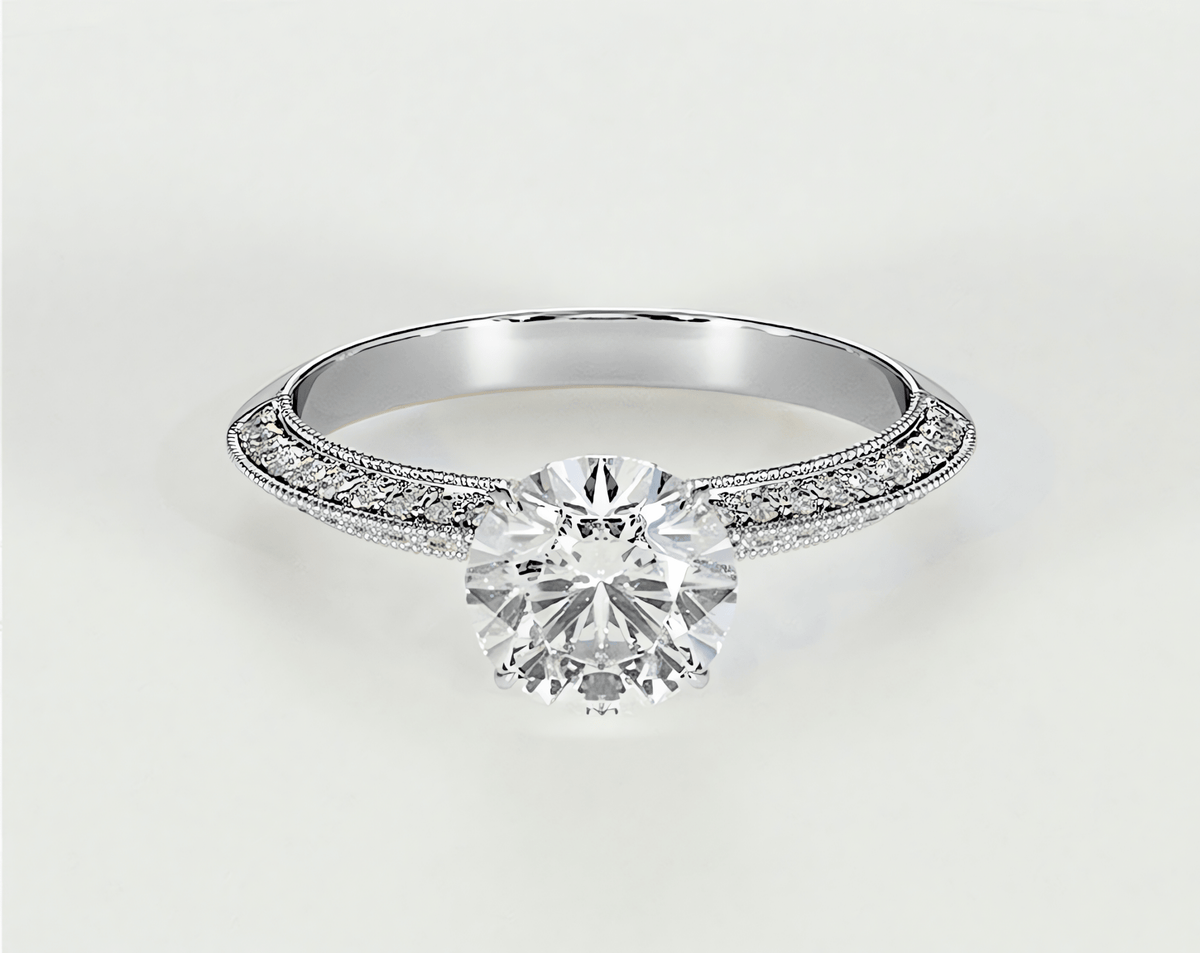 Fiona - Round - Engagement Rings - Ramzi & Co.®