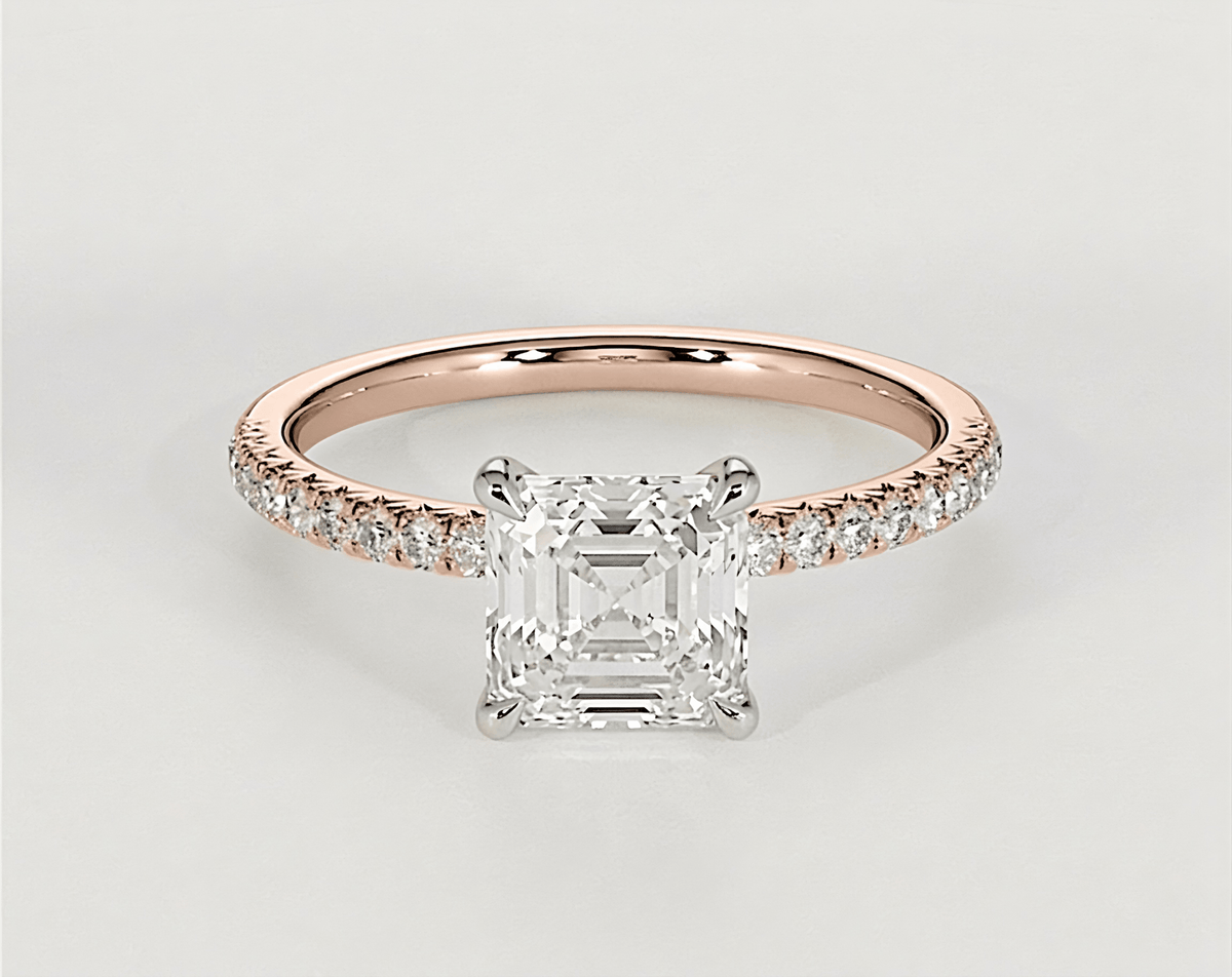Florence - Asscher - Engagement Rings - Ramzi & Co.®