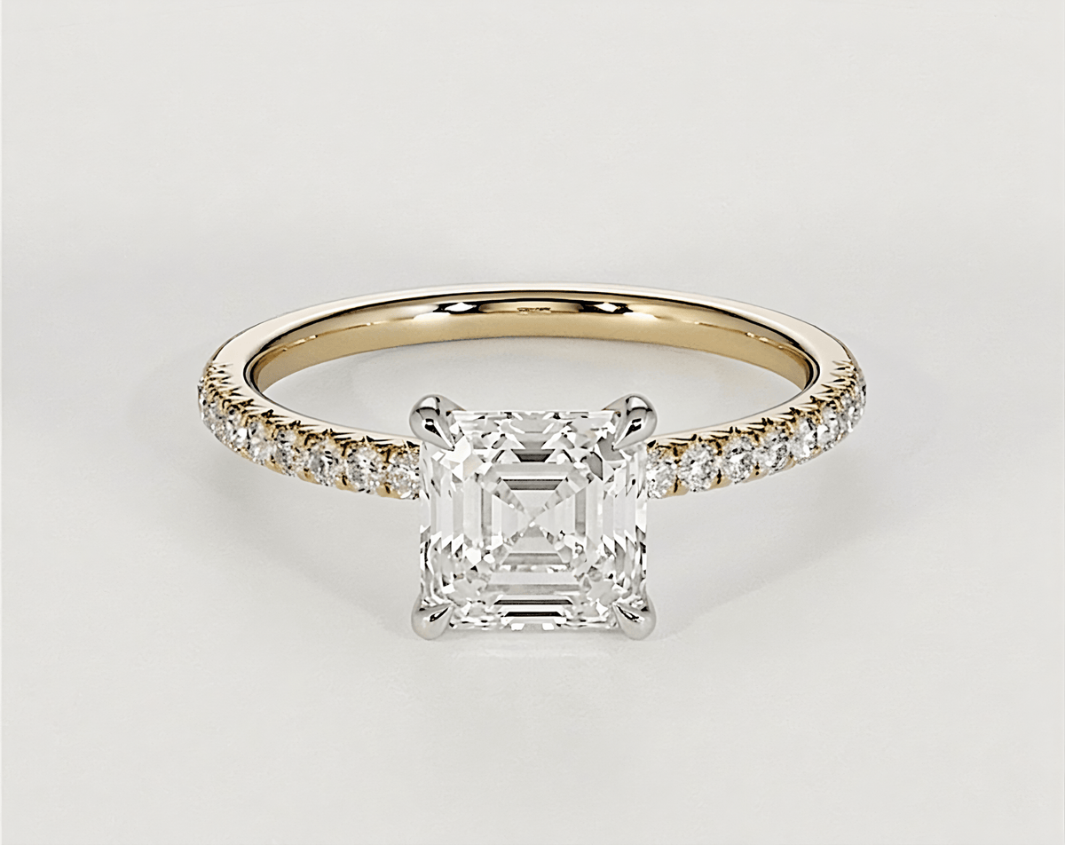 Florence - Asscher - Engagement Rings - Ramzi & Co.®
