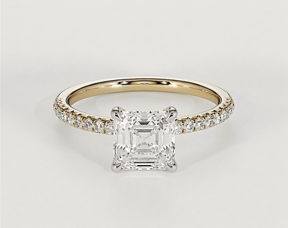 Florence - Asscher - Engagement Rings - Ramzi & Co.®