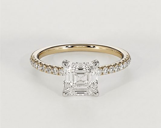 Florence - Asscher - Engagement Rings - Ramzi & Co.®