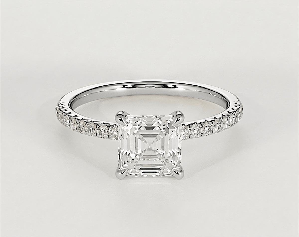 Florence - Asscher - Engagement Rings - Ramzi & Co.®