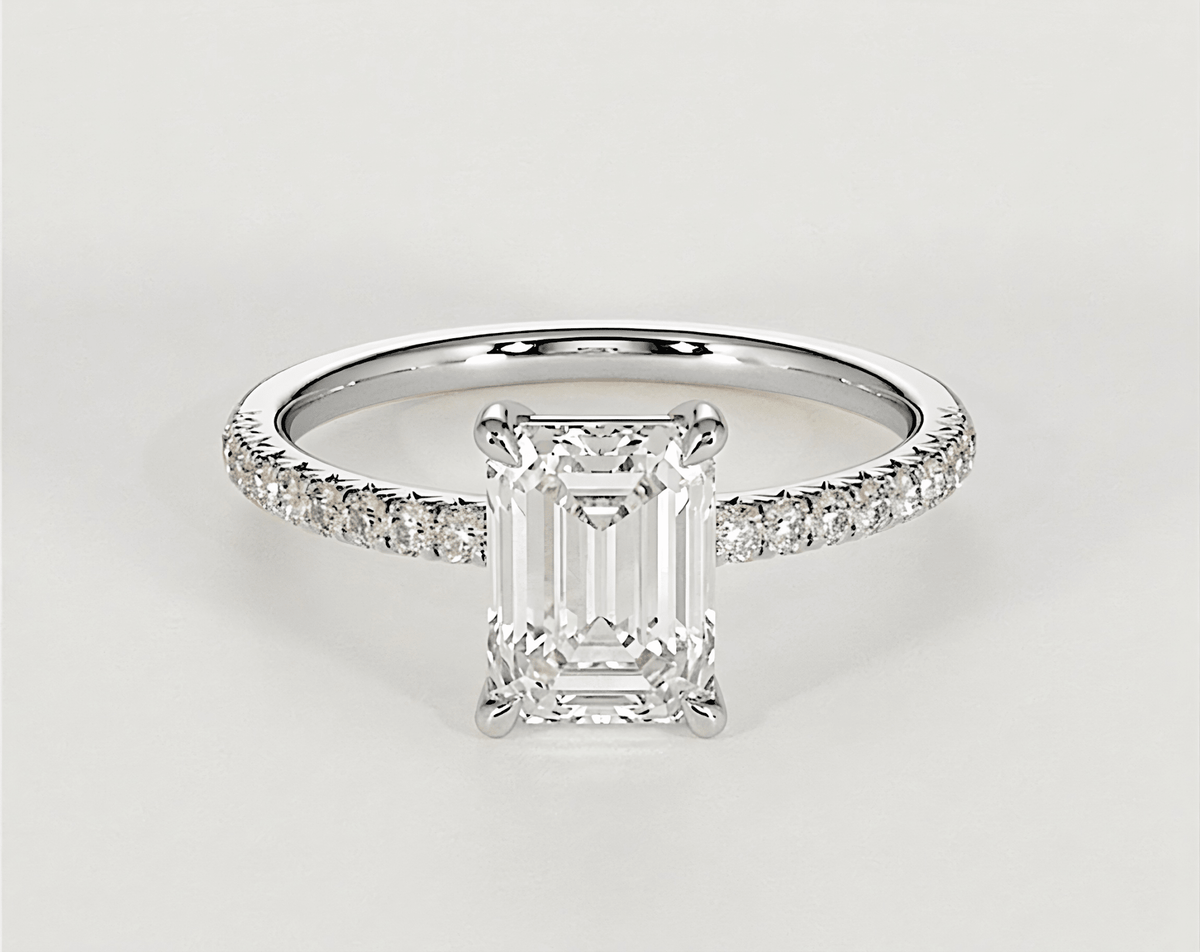 Florence - Emerald - Engagement Rings - Ramzi & Co.®