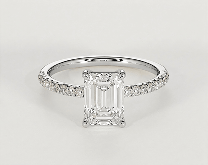 Florence - Emerald - Engagement Rings - Ramzi & Co.®