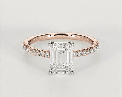 Florence - Emerald - Engagement Rings - Ramzi & Co.®