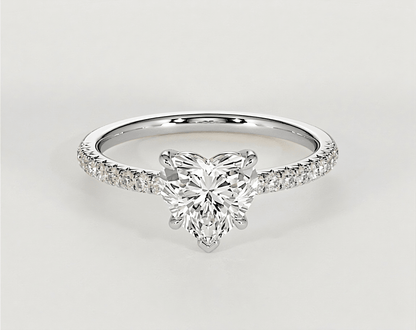 Florence - Heart - Engagement Rings - Ramzi & Co.®