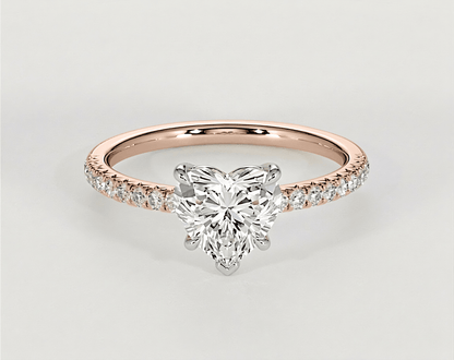 Florence - Heart - Engagement Rings - Ramzi & Co.®