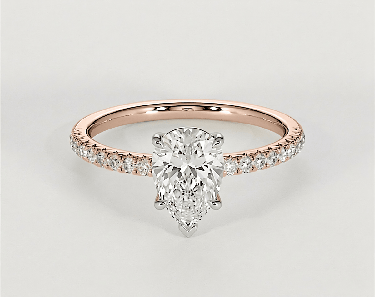Florence - Pear - Engagement Rings - Ramzi & Co.®