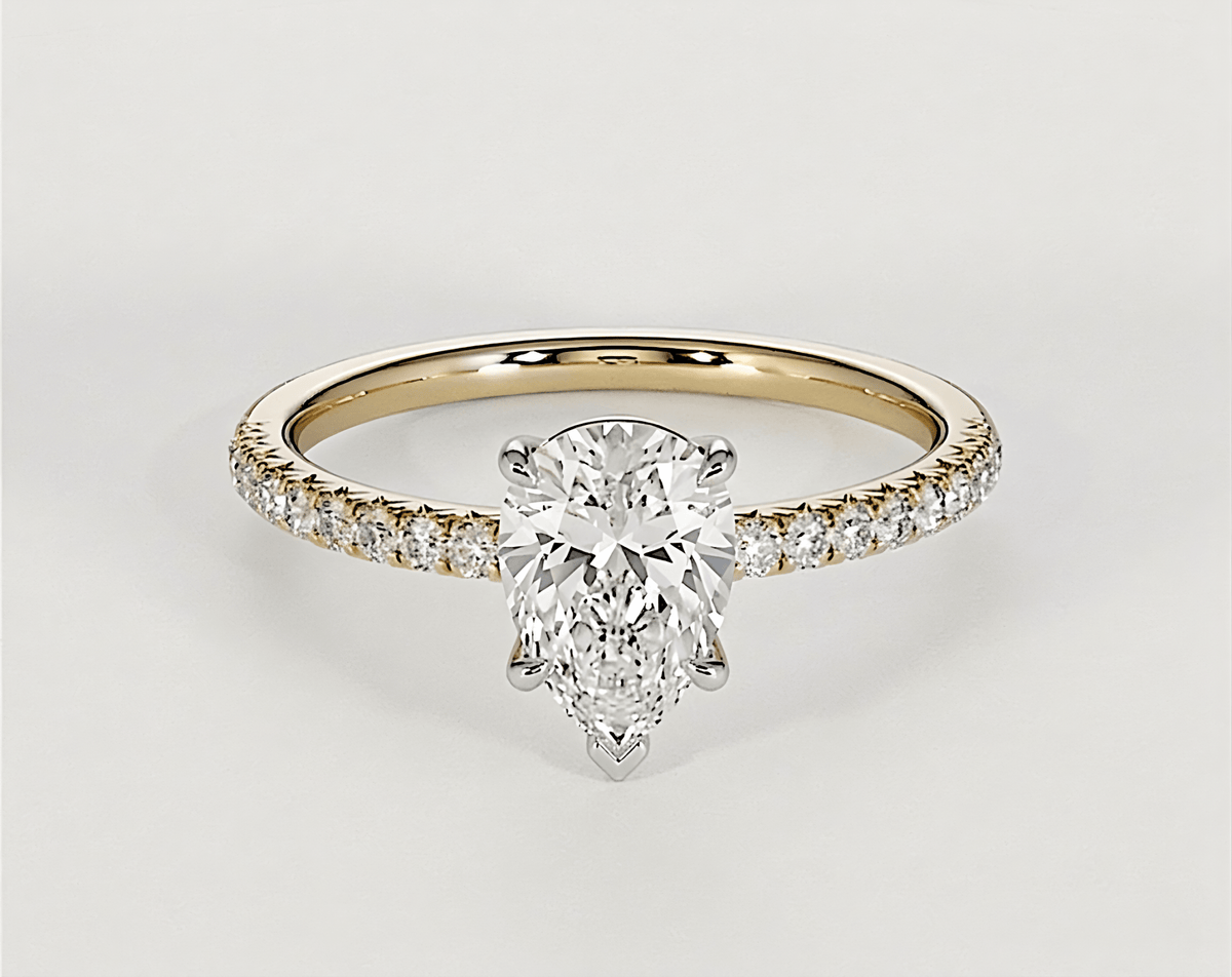 Florence - Pear - Engagement Rings - Ramzi & Co.®