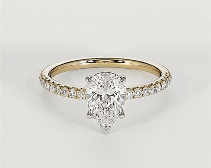Florence - Pear - Engagement Rings - Ramzi & Co.®