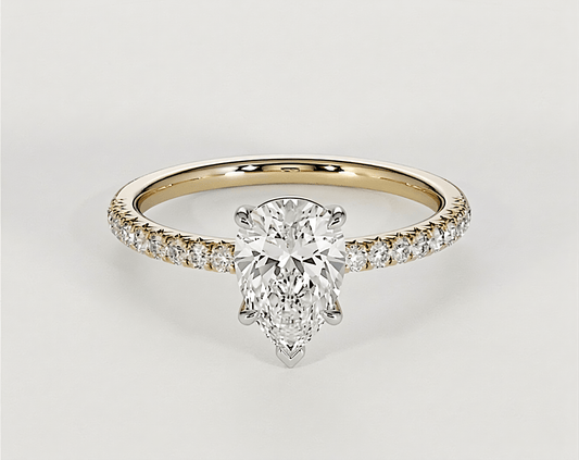 Florence - Pear - Engagement Rings - Ramzi & Co.®