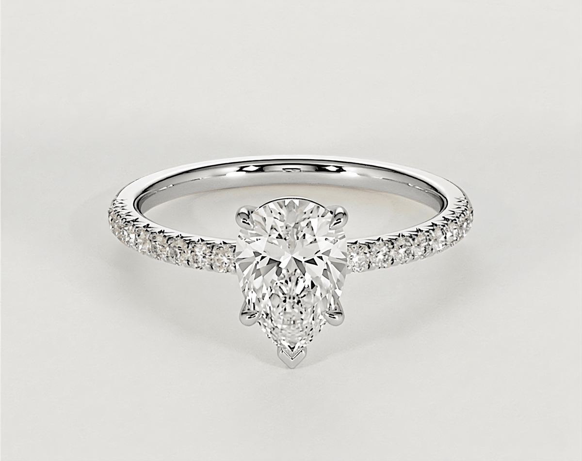 Florence - Pear - Engagement Rings - Ramzi & Co.®