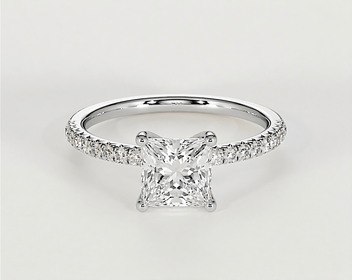 Florence - Princess - Engagement Rings - Ramzi & Co.®