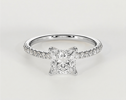 Florence - Princess - Engagement Rings - Ramzi & Co.®
