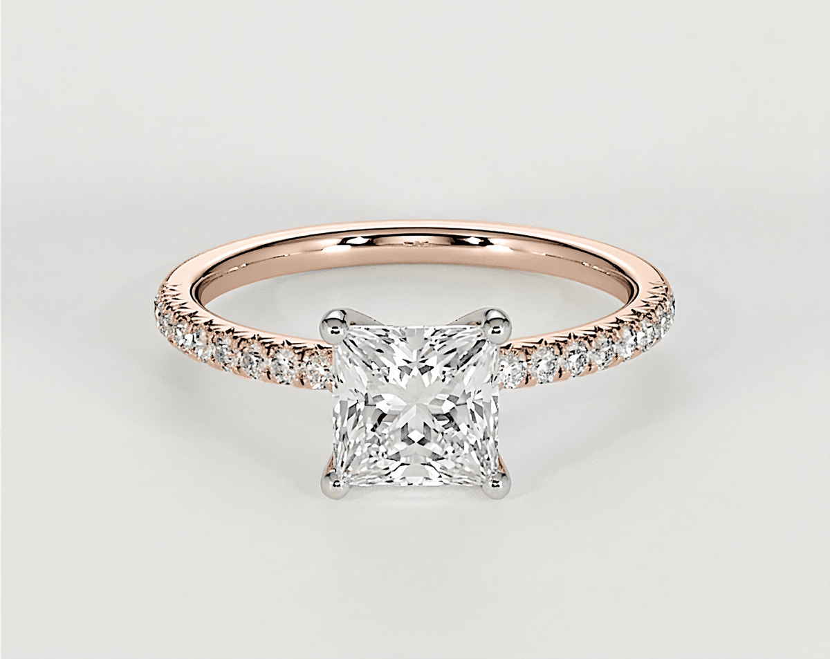 Florence - Princess - Engagement Rings - Ramzi & Co.®