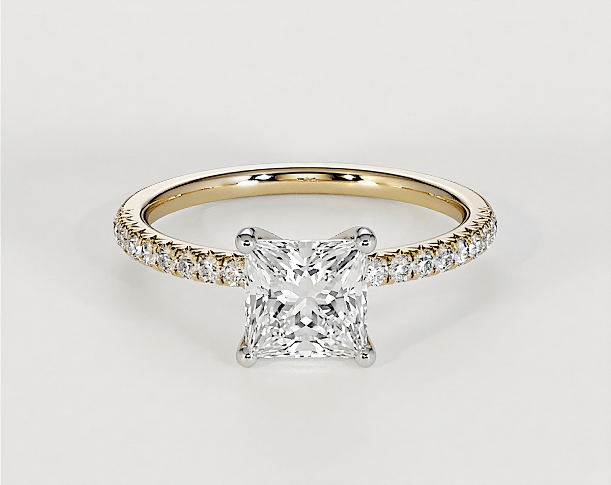 Florence - Princess - Engagement Rings - Ramzi & Co.®