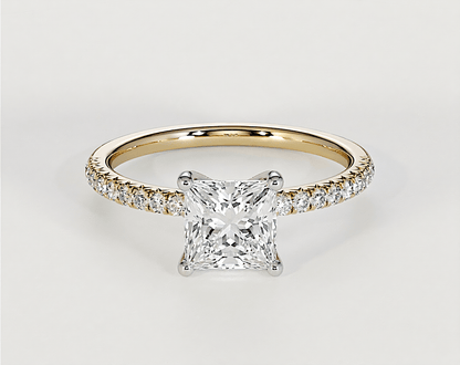 Florence - Princess - Engagement Rings - Ramzi & Co.®