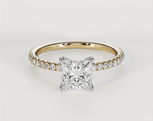 Florence - Princess - Engagement Rings - Ramzi & Co.®