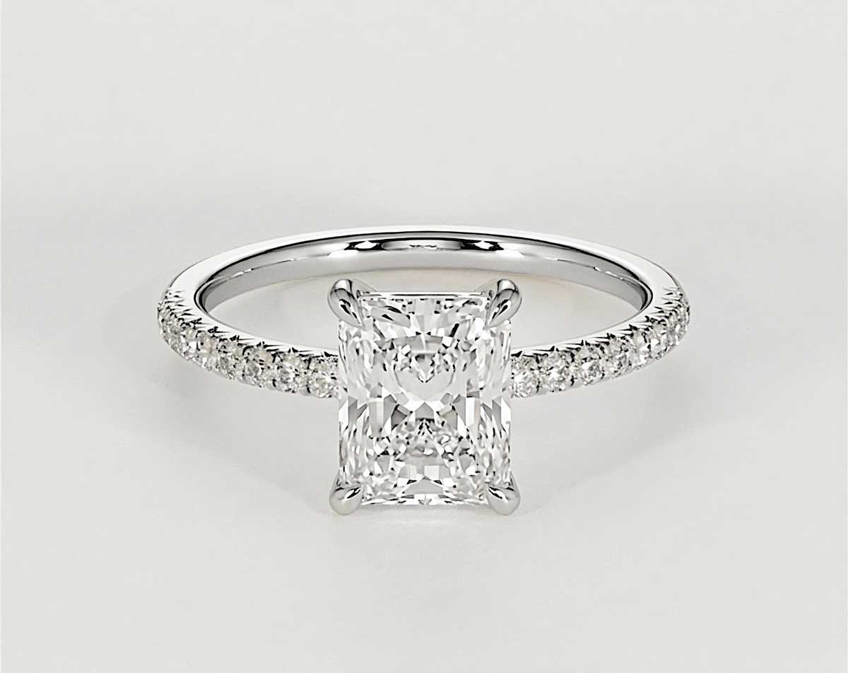 Florence - Radiant - Engagement Rings - Ramzi & Co.®