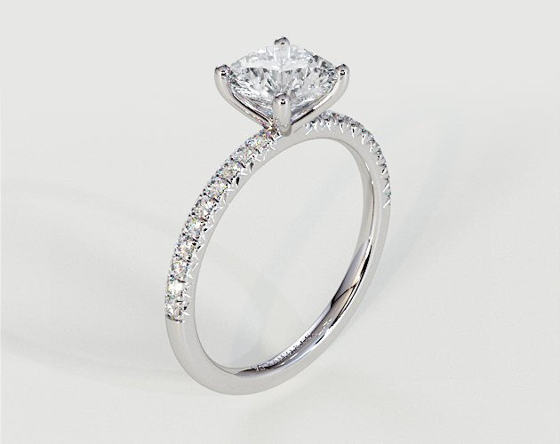 Florence - Radiant - Engagement Rings - Ramzi & Co.®