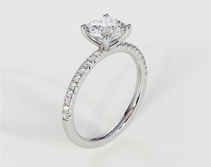 Florence - Radiant - Engagement Rings - Ramzi & Co.®