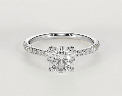 Florence - Round - Engagement Rings - Ramzi & Co.®