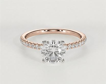 Florence - Round - Engagement Rings - Ramzi & Co.®