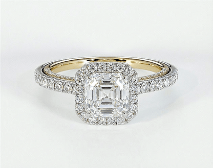 Freyja - Asscher - Engagement Rings - Ramzi & Co.®
