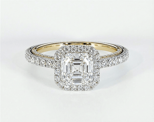 Freyja - Asscher - Engagement Rings - Ramzi & Co.®