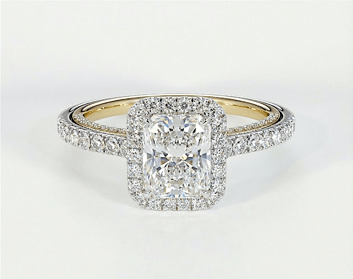 Freyja - Radiant - Engagement Rings - Ramzi & Co.®