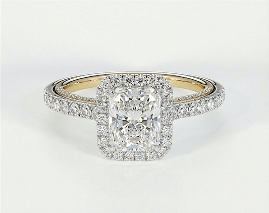 Freyja - Radiant - Engagement Rings - Ramzi & Co.®