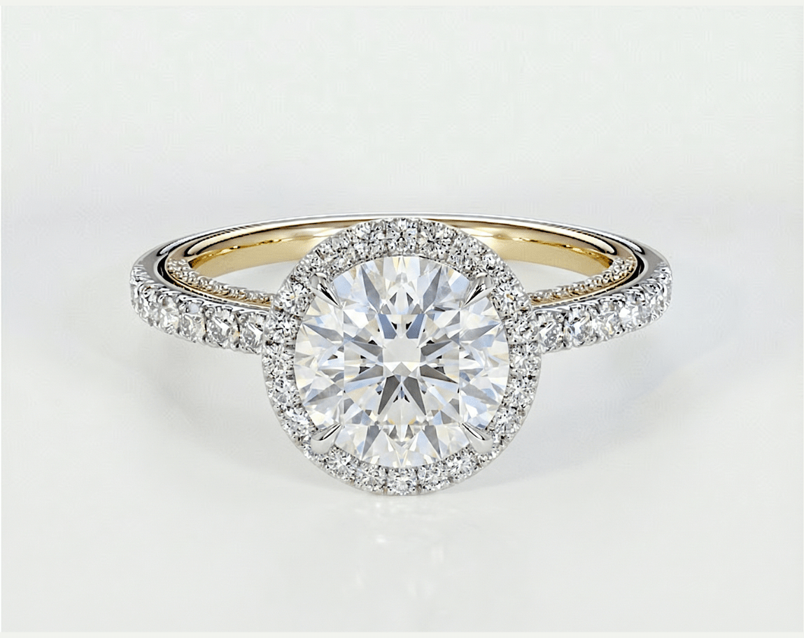 Freyja - Round - Engagement Rings - Ramzi & Co.®