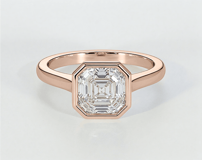 Gabriella - Asscher - Engagement Rings - Ramzi & Co.®