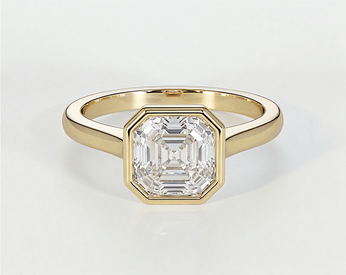 Gabriella - Asscher - Engagement Rings - Ramzi & Co.®