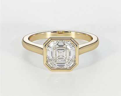 Gabriella - Asscher - Engagement Rings - Ramzi & Co.®