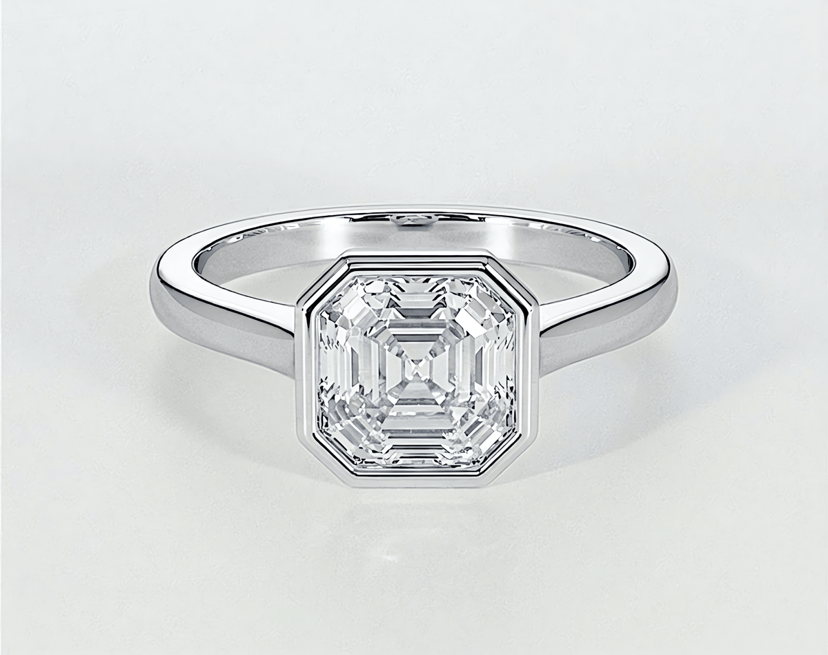 Gabriella - Asscher - Engagement Rings - Ramzi & Co.®