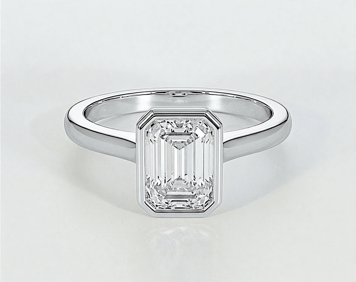 Gabriella - Emerald - Engagement Rings - Ramzi & Co.®