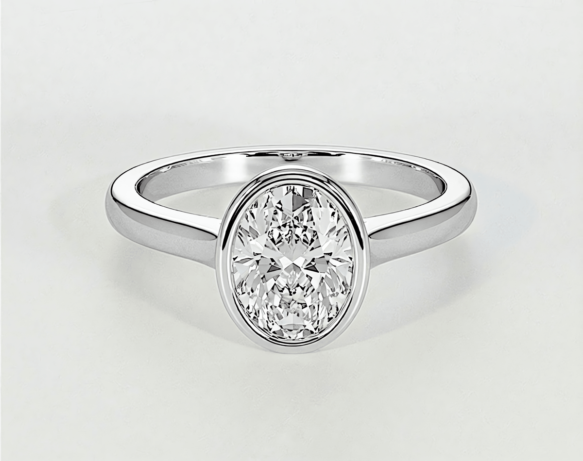 Gabriella - Oval - Engagement Rings - Ramzi & Co.®