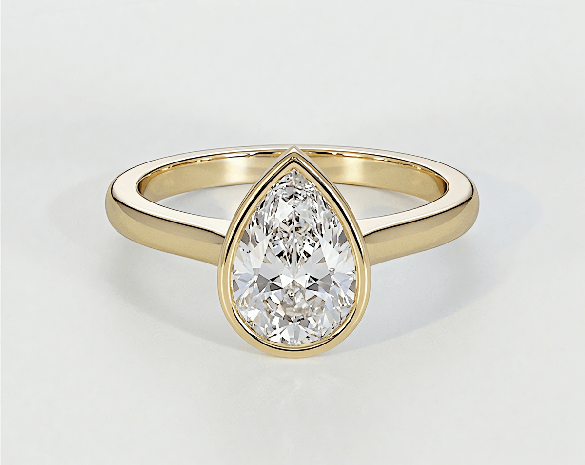 Gabriella - Pear - Engagement Rings - Ramzi & Co.®