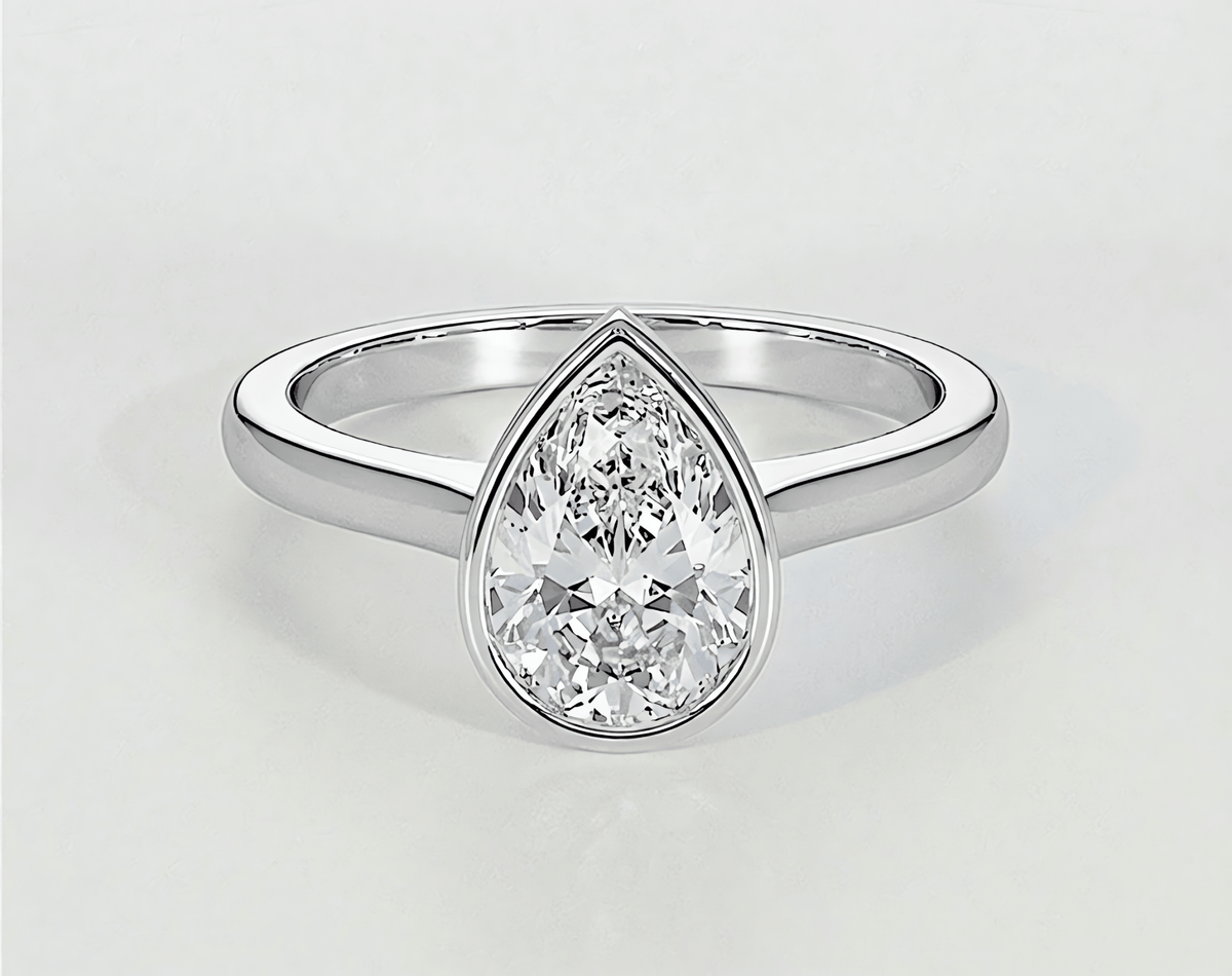 Gabriella - Pear - Engagement Rings - Ramzi & Co.®