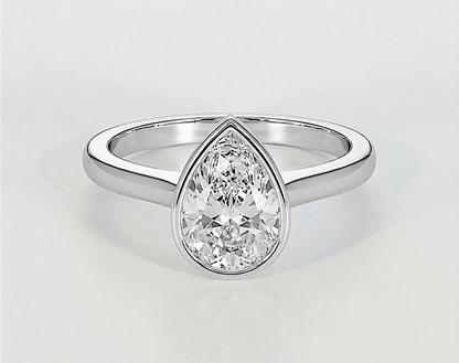 Gabriella - Pear - Engagement Rings - Ramzi & Co.®