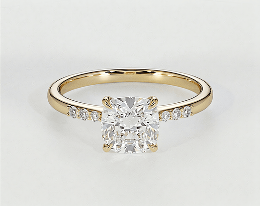 Gemma - Cushion - Engagement Rings - Ramzi & Co.®