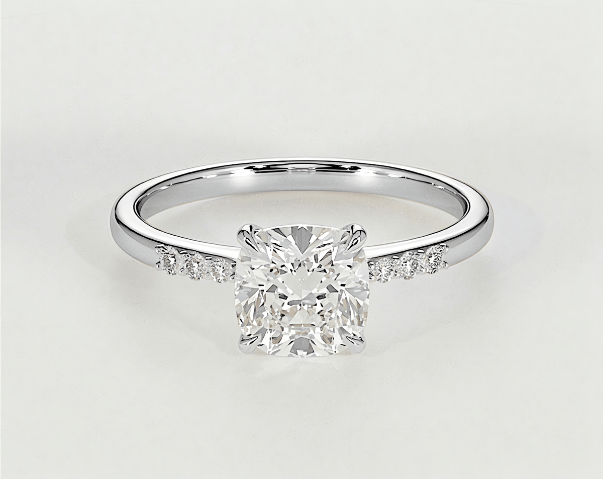 Gemma - Cushion - Engagement Rings - Ramzi & Co.®