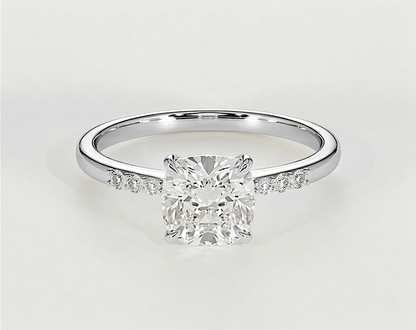 Gemma - Cushion - Engagement Rings - Ramzi & Co.®
