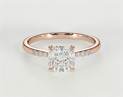 Gemma - Cushion - Engagement Rings - Ramzi & Co.®