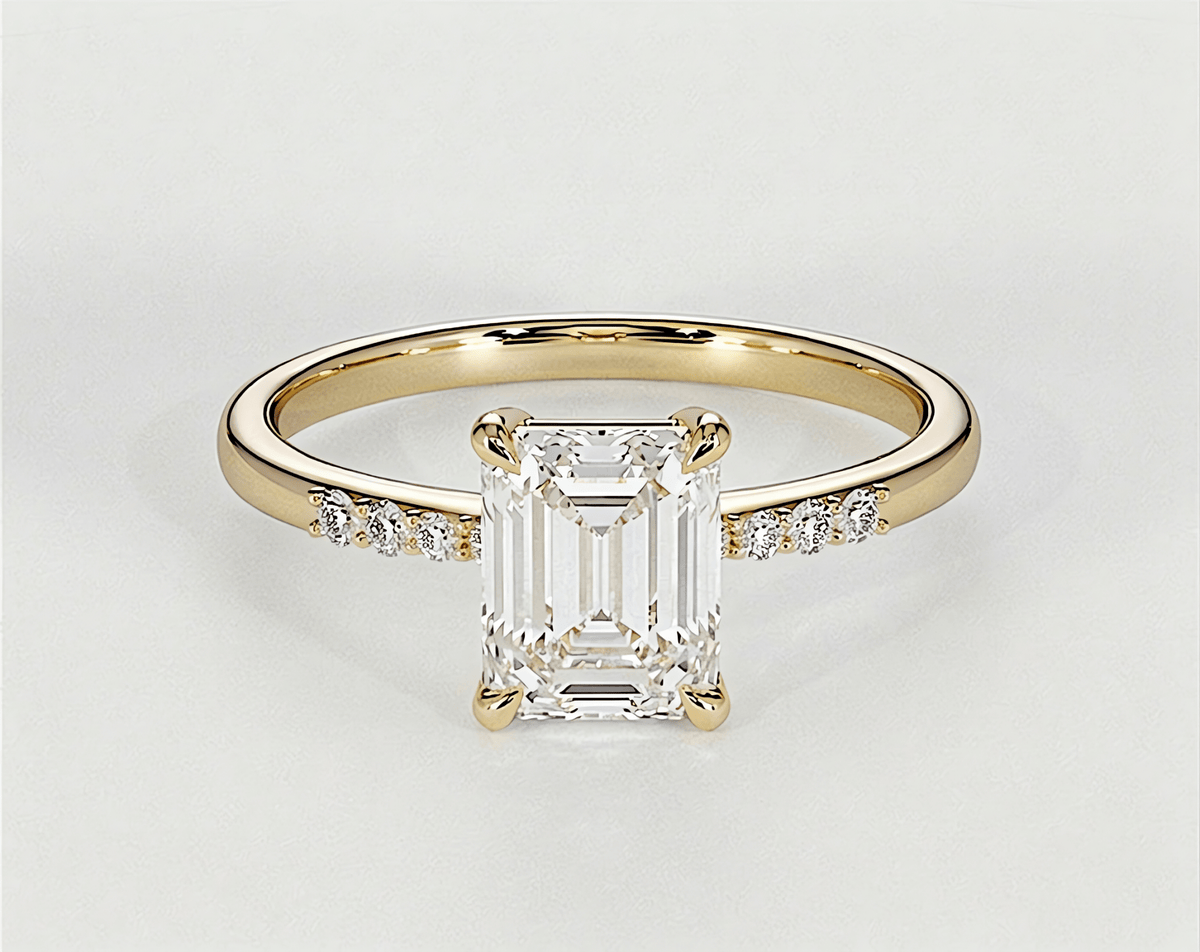 Gemma - Emerald - Engagement Rings - Ramzi & Co.®