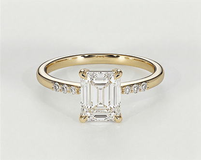 Gemma - Emerald - Engagement Rings - Ramzi & Co.®